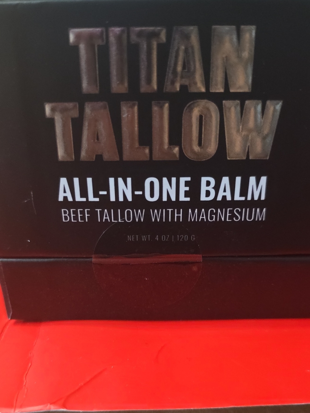 Titan Tallow All-In-One Balm - Black & Brown Packaging